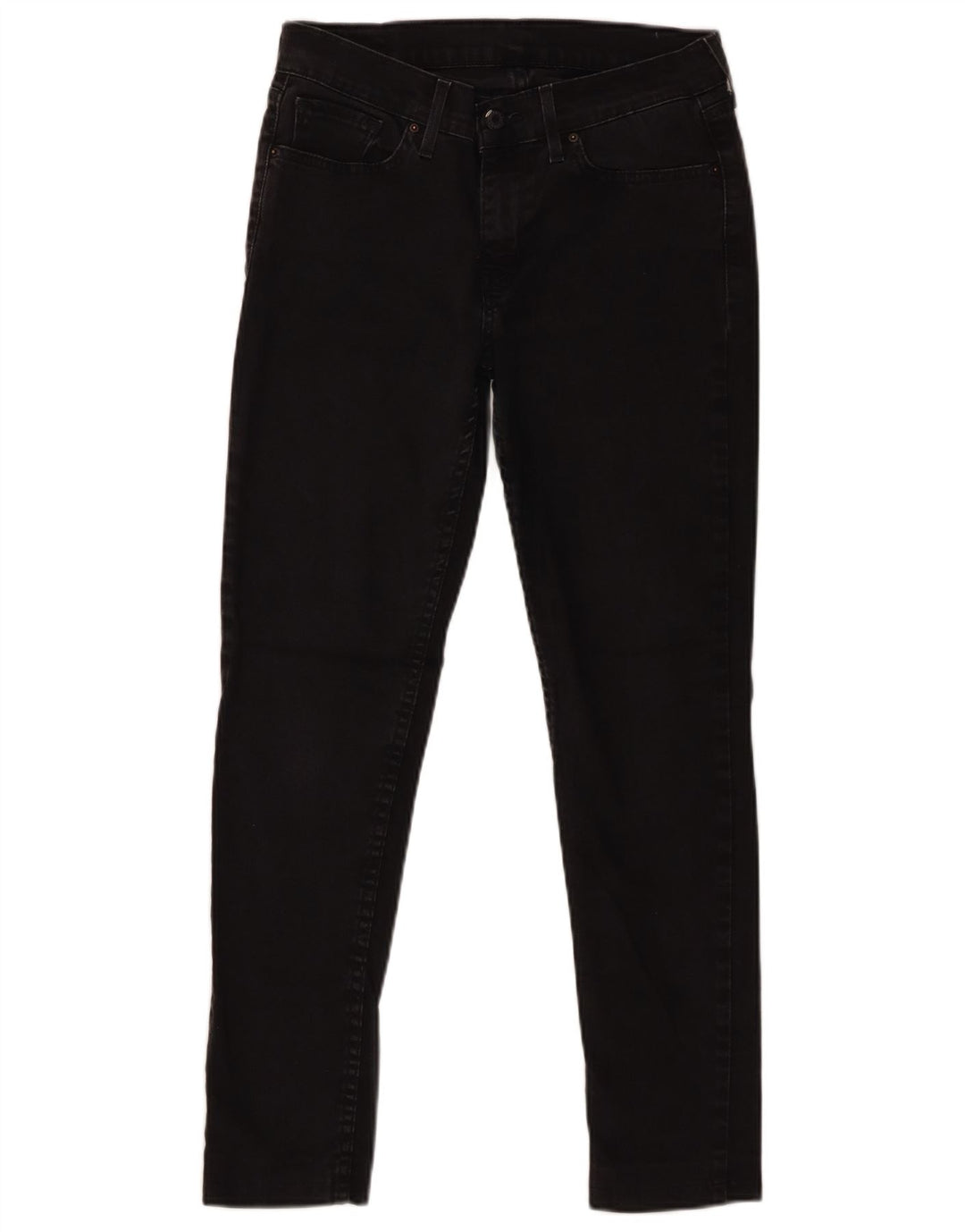 Levi's Damen Skinny Jeans W29 L27 Schwarze Baumwolle