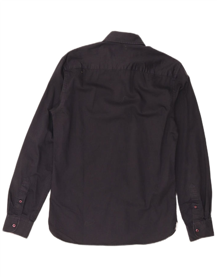 Jack & Jones Herren-Hemd, klein, marineblau, Baumwolle