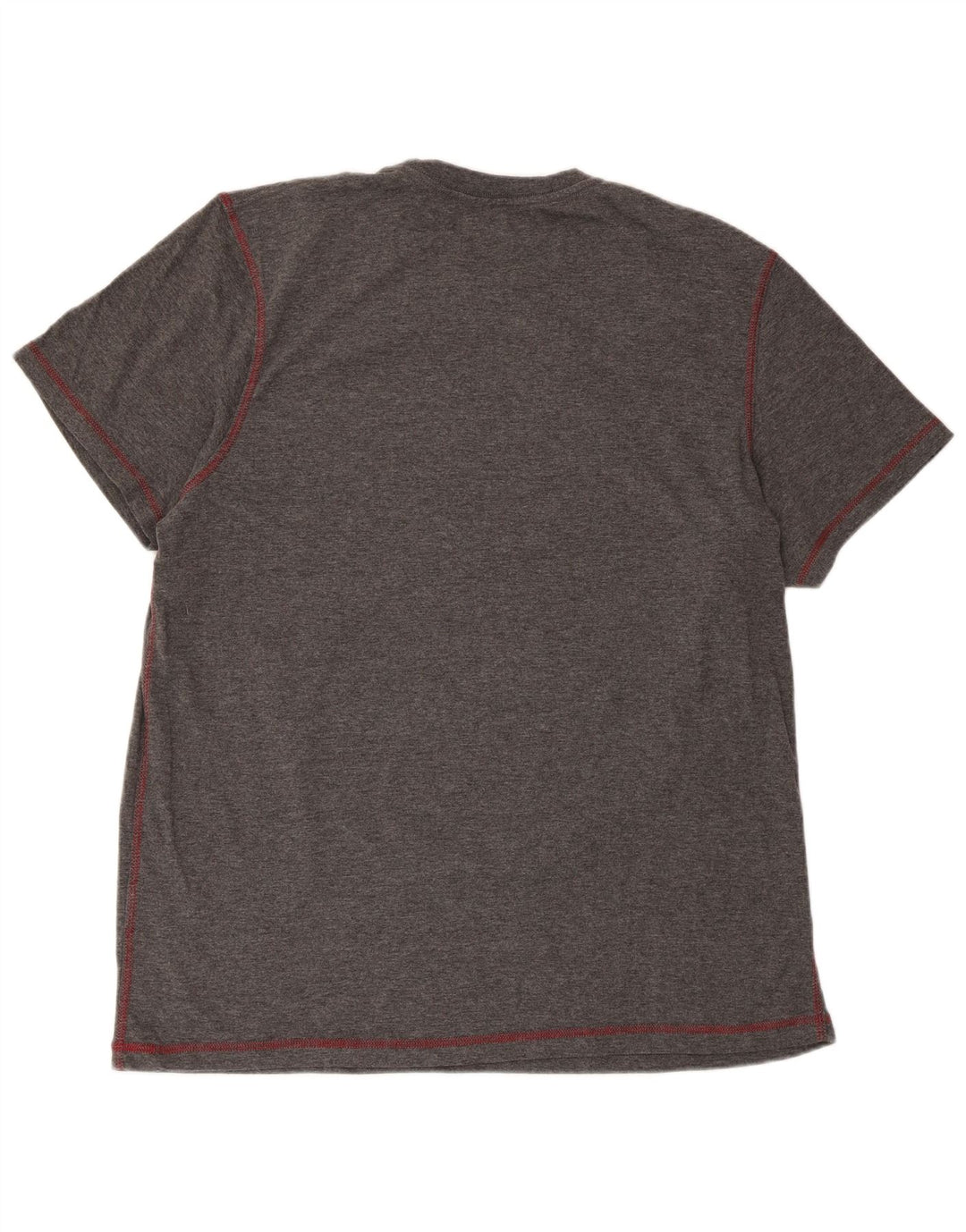 Wrangler Herren-T-Shirt mit Grafik, XL, grau, Polyester