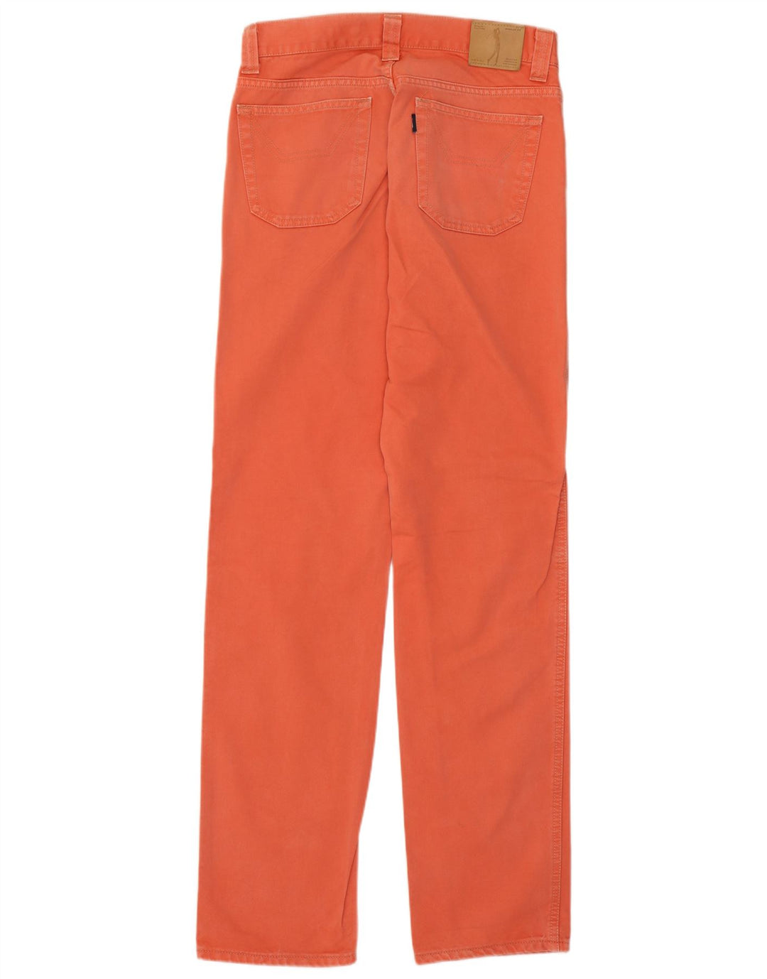 Jeckerson Herren Straight Jeans W32 L33 Orange Baumwolle