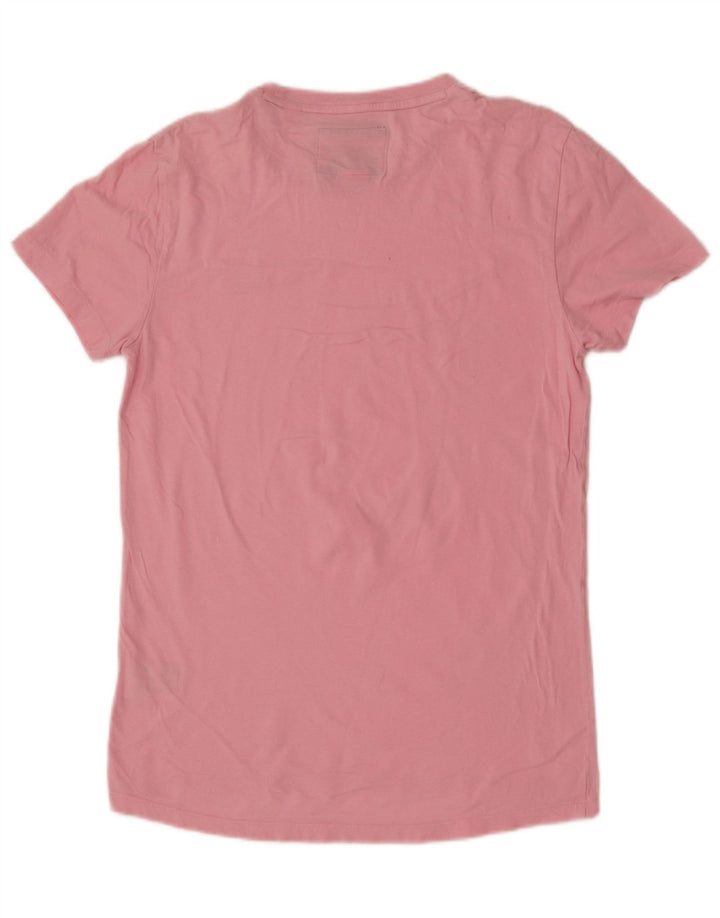 Superdry Herren T-Shirt Top Small Rosa