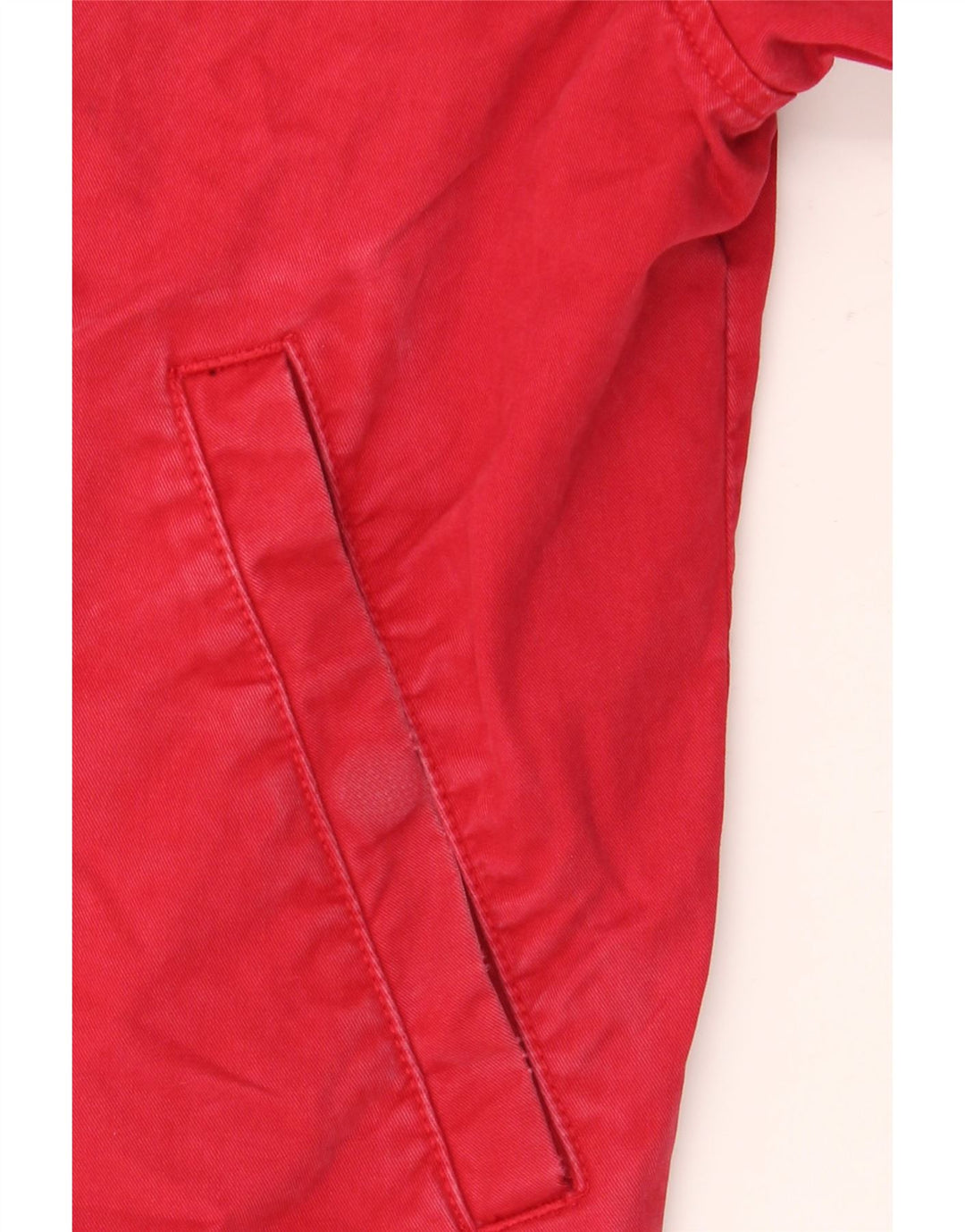 Gant Herren Bomberjacke UK 36 Small Rot Colourblock Baumwolle