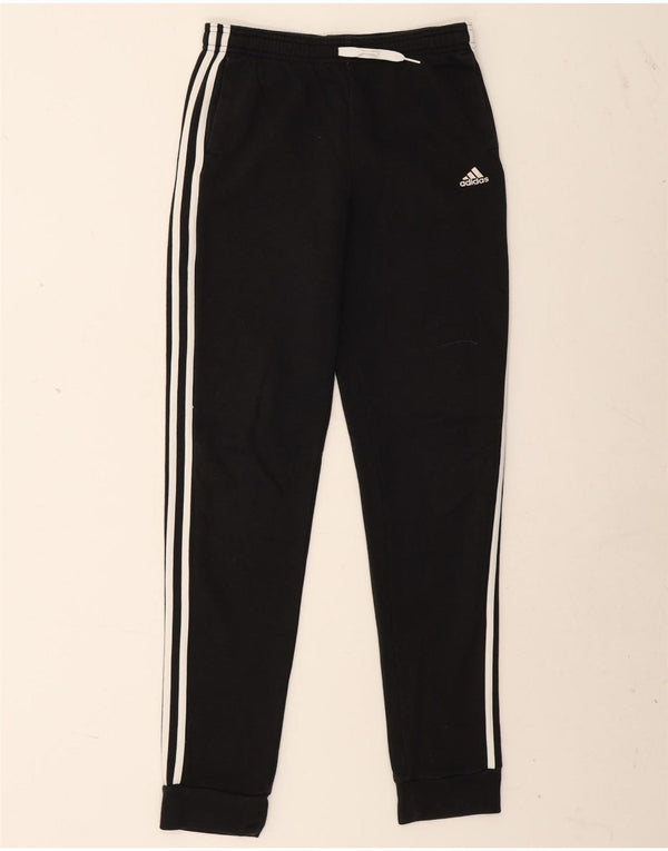 Adidas Jungen-Trainingshose, Jogginghose, 13–14 Jahre, schwarze Baumwolle