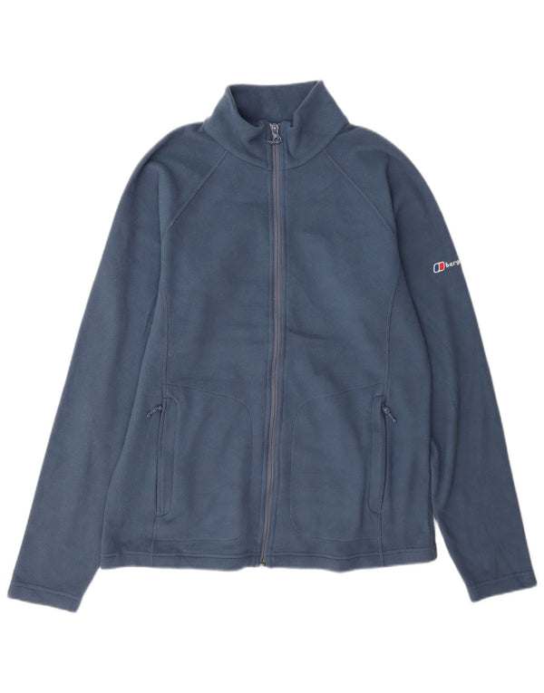Berghaus Damen Fleecejacke UK 14 Mittelblaues Polyester