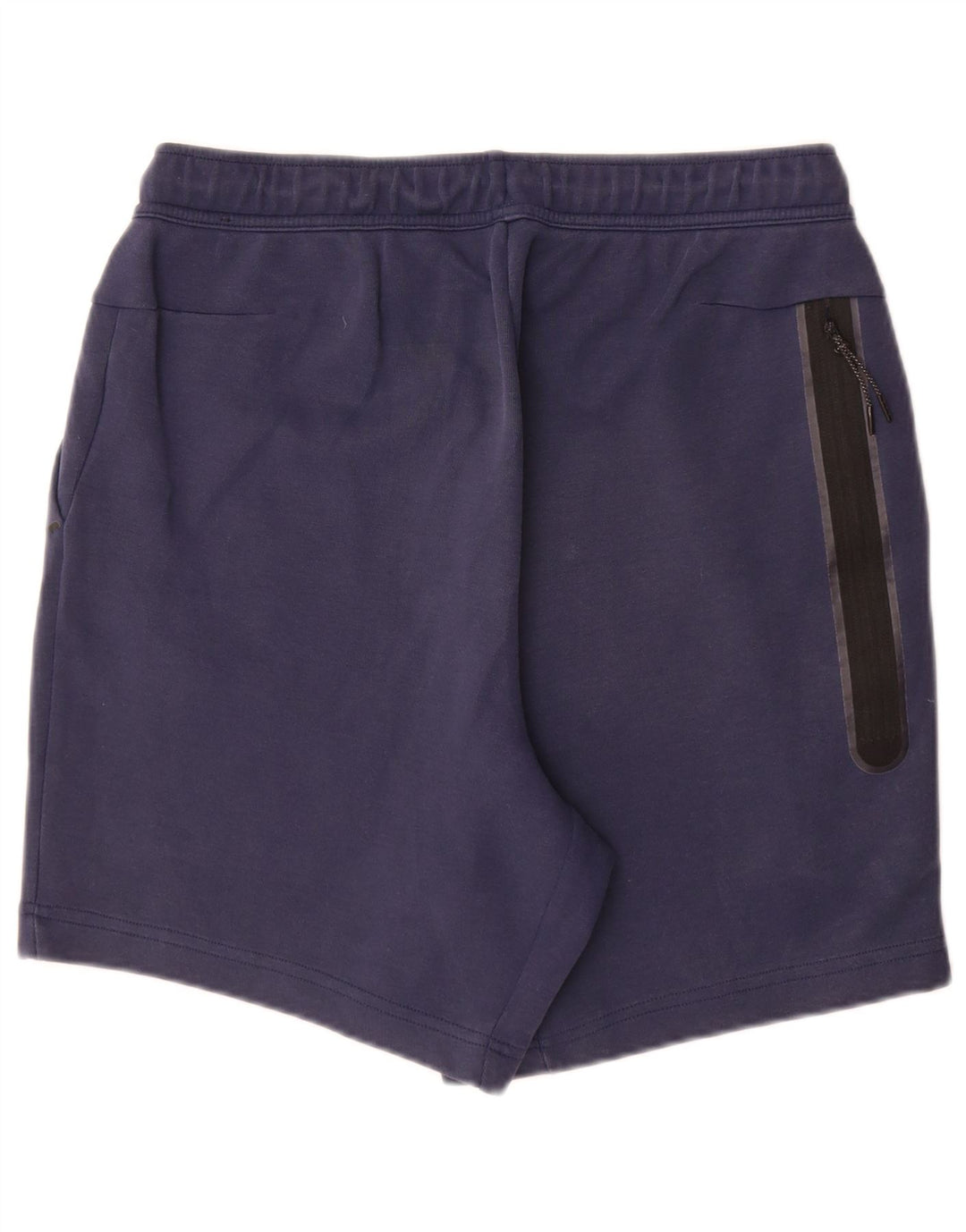 Nike Herren-Sportshorts aus mittelblauer Baumwolle in Marineblau