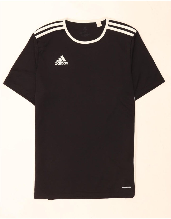 Adidas Herren Aeroready T-Shirt Top Medium Schwarz Polyester