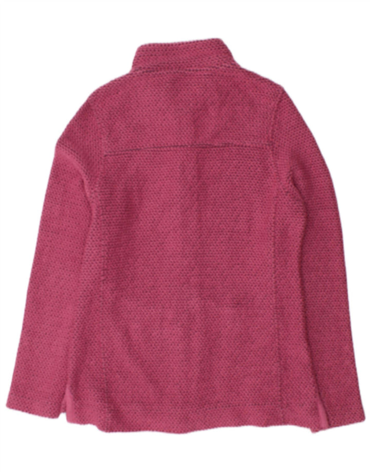 Weird Fish Damen-Strickjacke, Gr. 10, Größe S, rosa, Baumwolle