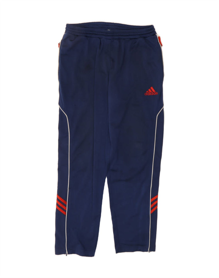 ADIDAS Mens Tracksuit Trousers UK 36/38 Small  Navy Blue Polyester Vintage Adidas and Second-Hand Adidas from Messina Hembry 