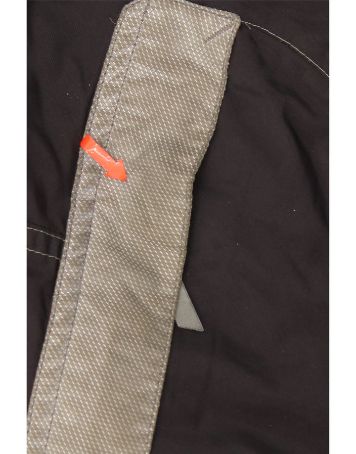 Colmar Herren-Skijacke mit Kapuze, IT 50, Mittelschwarz, Farbblock