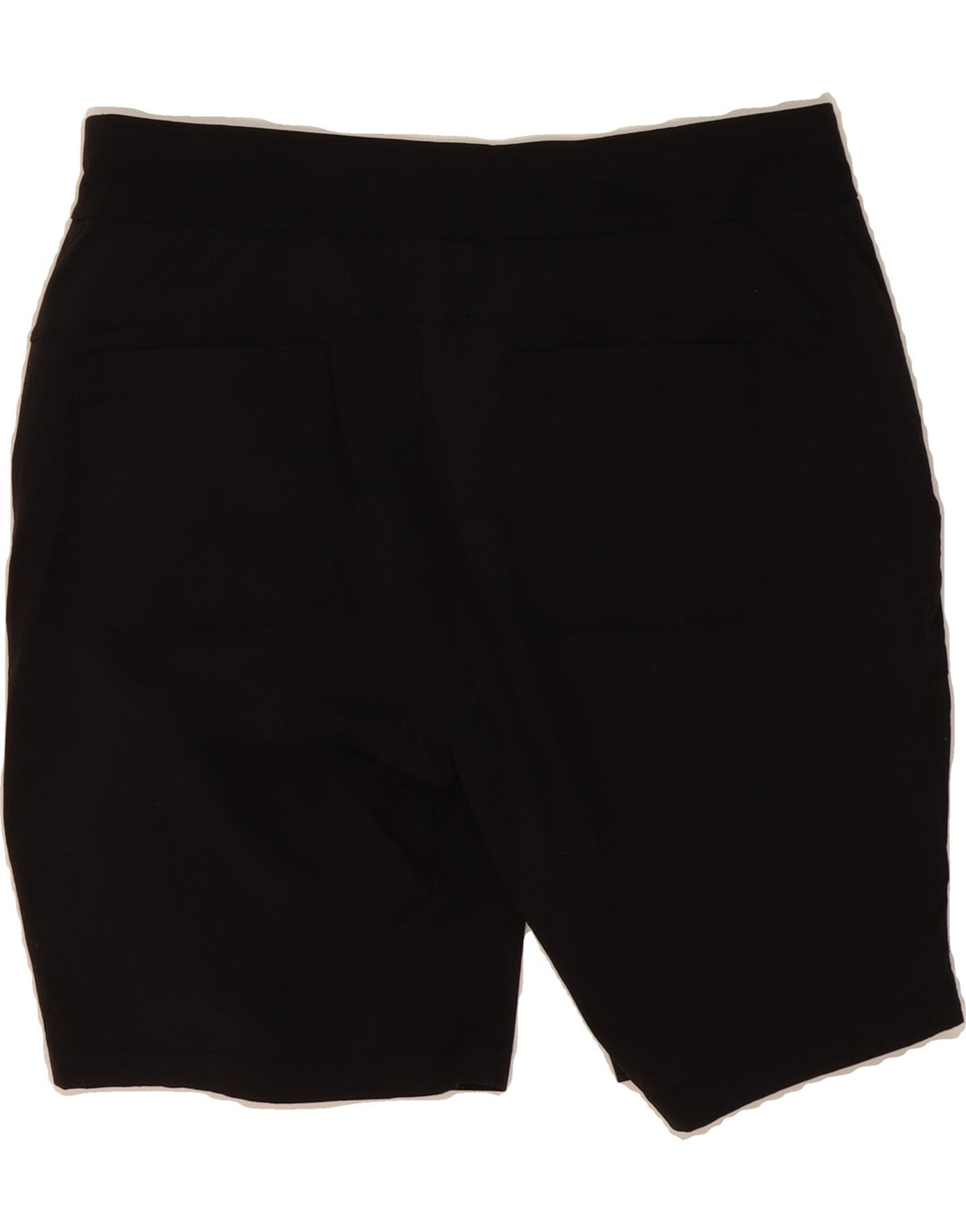 ATHLETA Womens Chino Shorts US 12 Large W34  Black Nylon Vintage Athleta and Second-Hand Athleta from Messina Hembry 