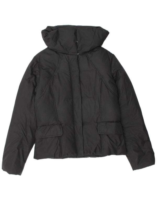 Blue Side Wattierte Damenjacke UK 14 Mittelschwarzes Polyester