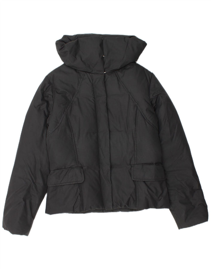 Blue Side Wattierte Damenjacke UK 14 Mittelschwarzes Polyester