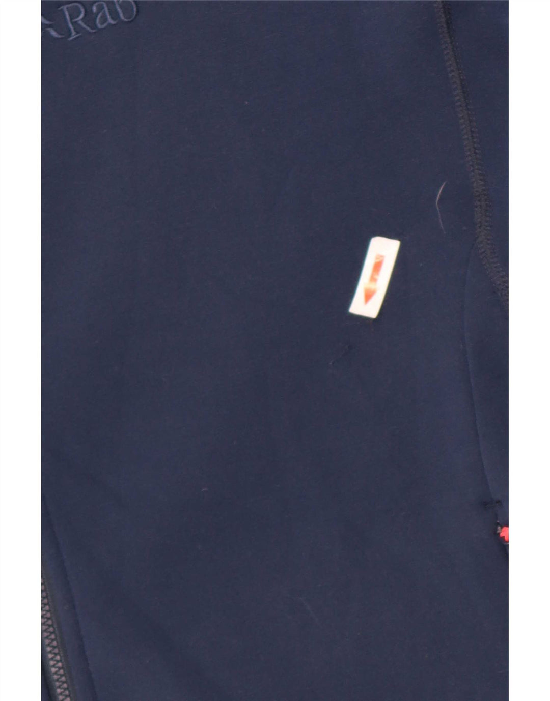 Rab Womens Zip Hoodie Pullover UK 16 Large Marineblau Polyester