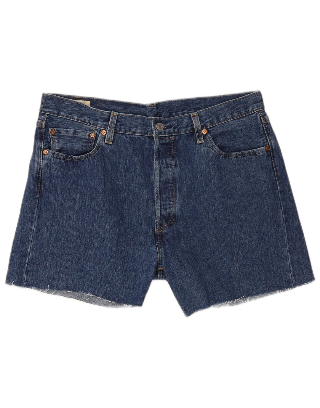 Levi's Herren 501 Denim Shorts W36 Große blaue Baumwolle