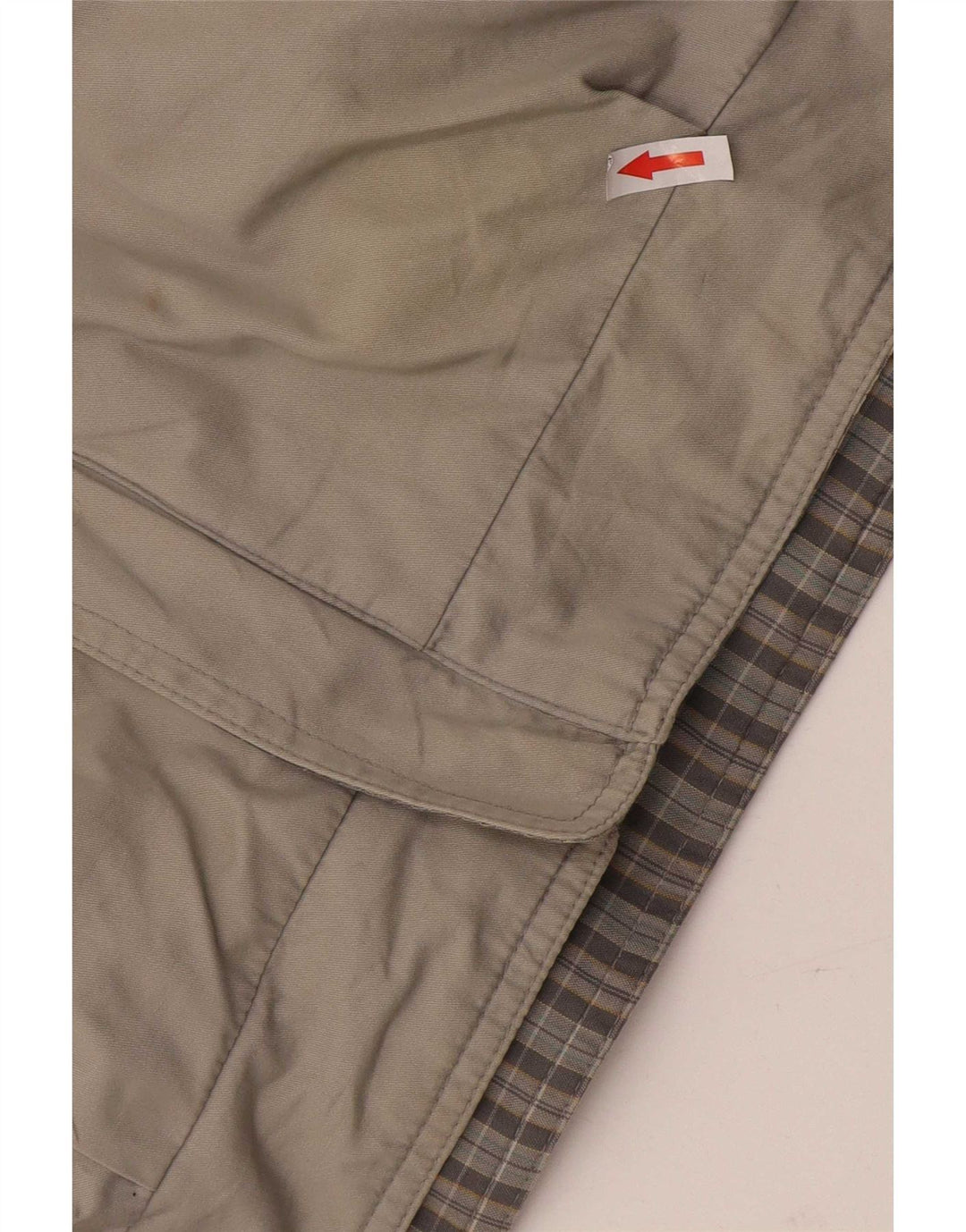 Vintage Herren Bomberjacke UK 42 XL Grau