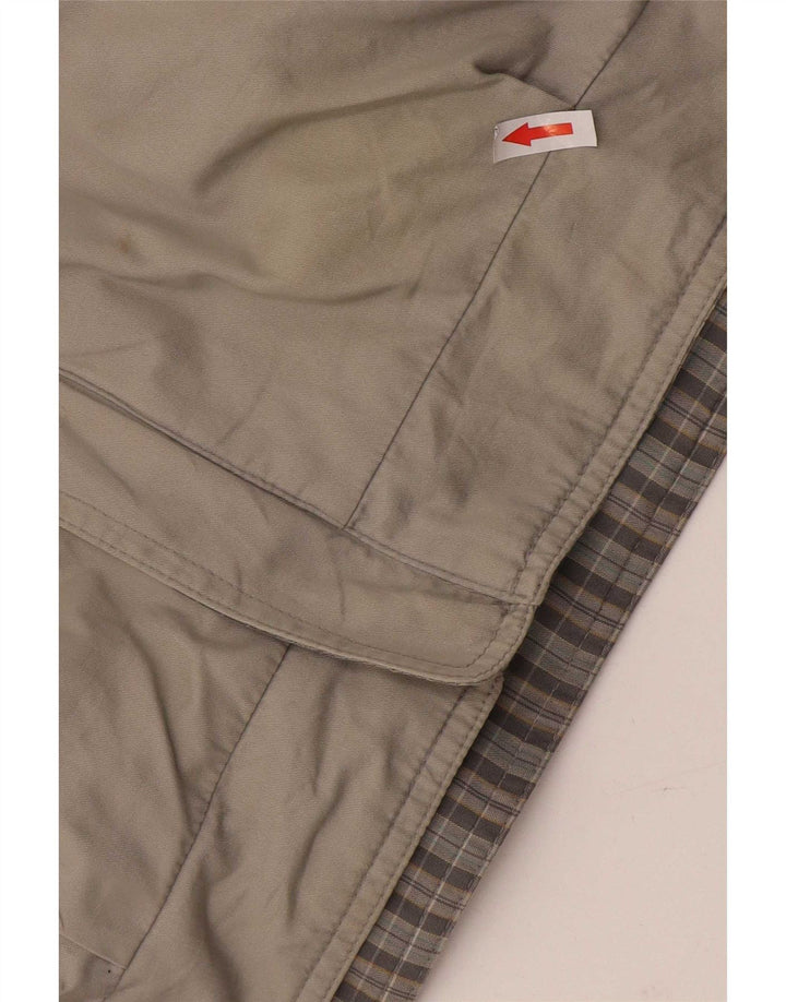 Vintage Herren Bomberjacke UK 42 XL Grau
