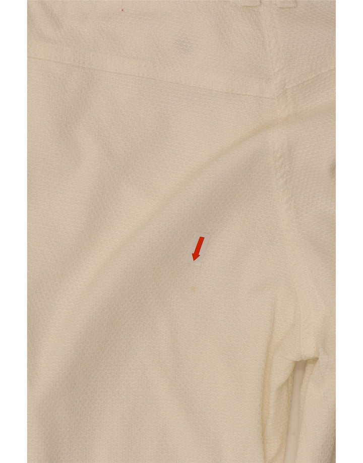 ROCCOBAROCCO Womens Bootcut Casual Trousers IT 44 Medium W30 L35 Off White
