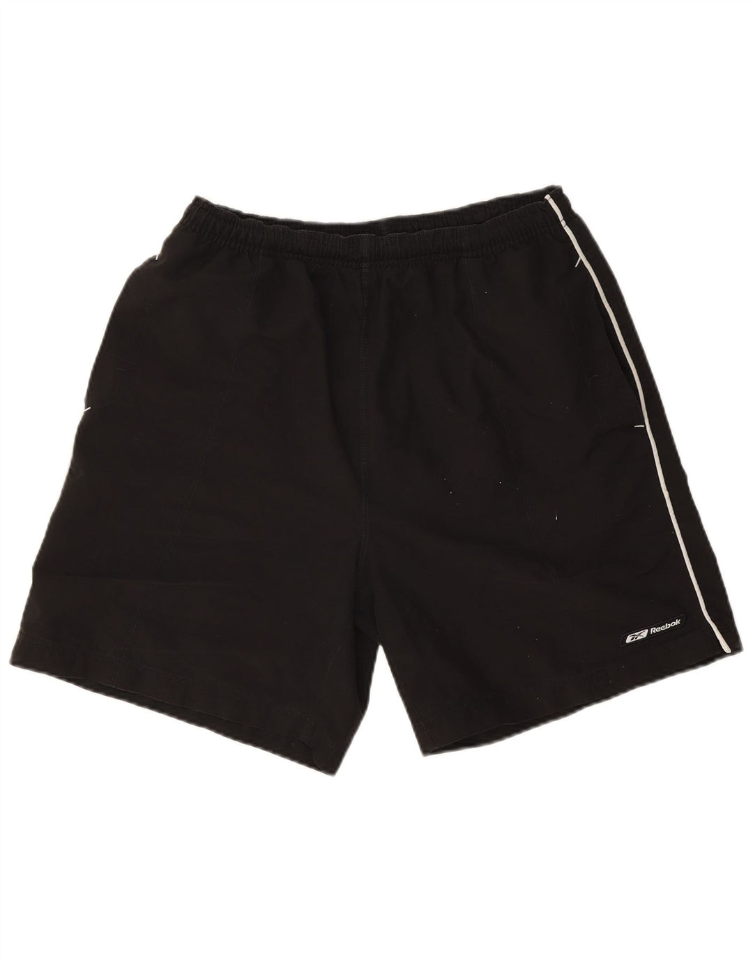 Reebok Herren Badeshorts Medium Schwarz Polyester