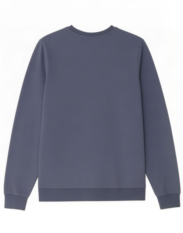 Kappa Herren Grafik-Sweatshirt-Pullover, groß, aus blauer Baumwolle