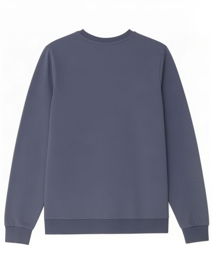 Kappa Herren Grafik-Sweatshirt-Pullover, groß, aus blauer Baumwolle