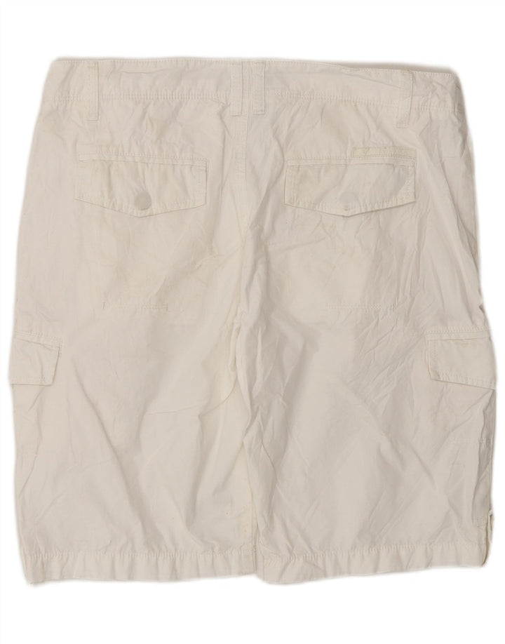 Calvin Klein Herren Cargoshorts W32 Mittelweiße Baumwolle