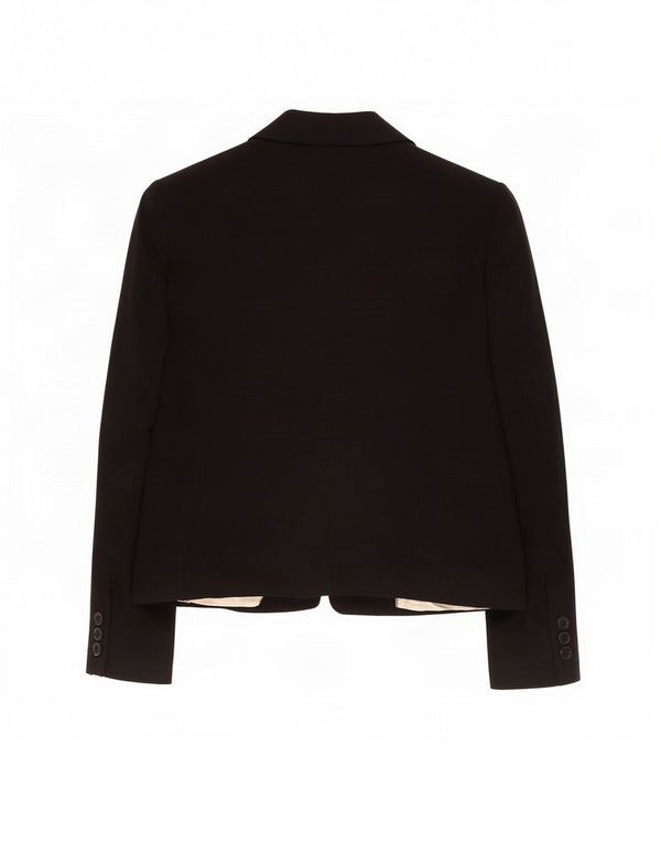 Marks & Spencer Damen 1-Knopf-Blazerjacke UK 20 2XL Schwarz Polyester