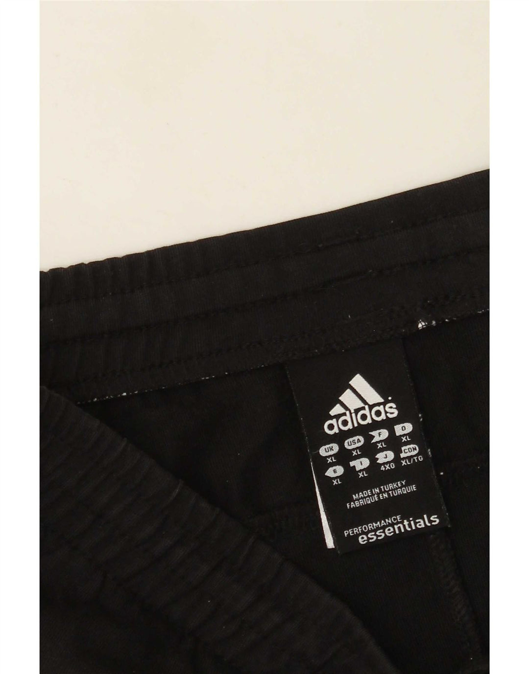 Adidas Herren Sport Shorts XL Schwarz Baumwolle