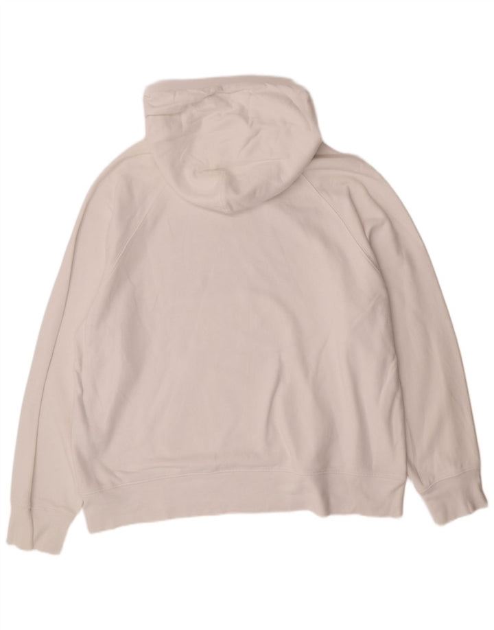 LEVI'S Herren-Kapuzenpullover mit Grafik, XL, weiße Baumwolle