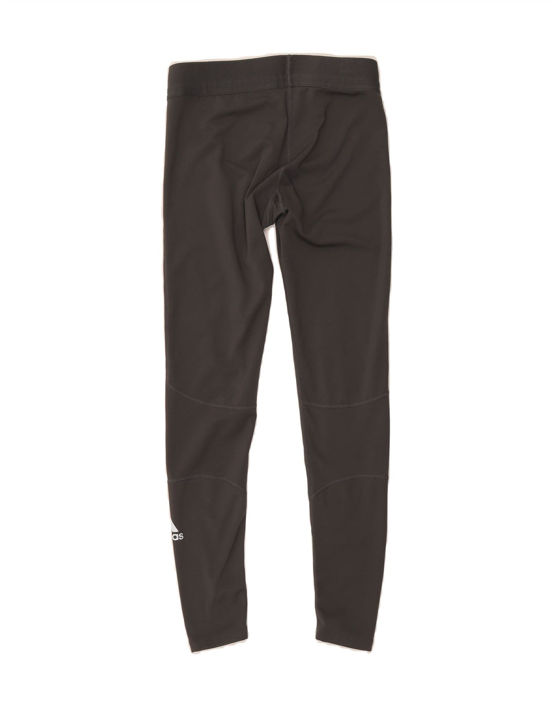 ADIDAS Womens Leggings UK 8/10 Small  Grey Geometric Vintage Adidas and Second-Hand Adidas from Messina Hembry 