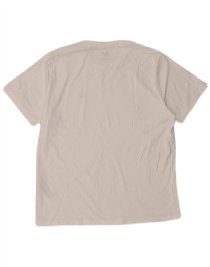Levi's Herren Standard T-Shirt Top Large Weiß Baumwolle