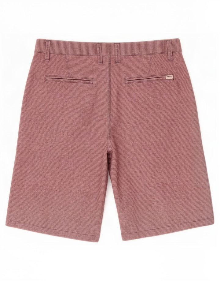 Vans Herren-Chinoshorts, Größe M, W32, rosa gestreift, Baumwolle