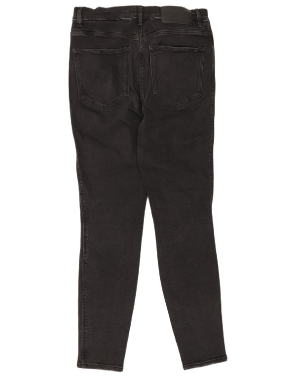 Massimo Dutti Damen Skinny Jeans EU 40 Medium W30 L30 Grau Baumwolle