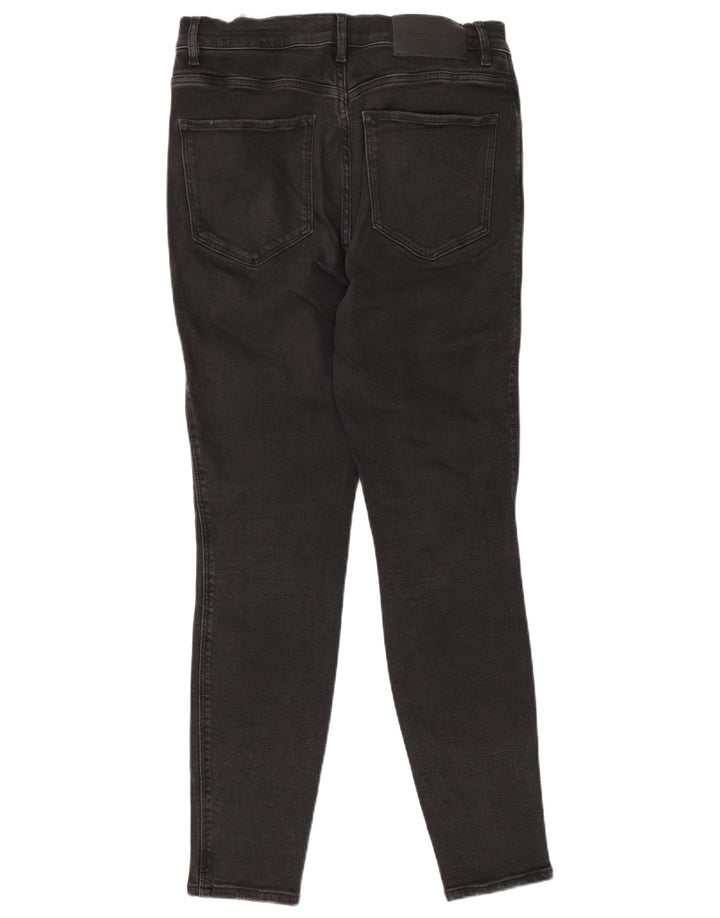 Massimo Dutti Damen Skinny Jeans EU 40 Medium W30 L30 Grau Baumwolle