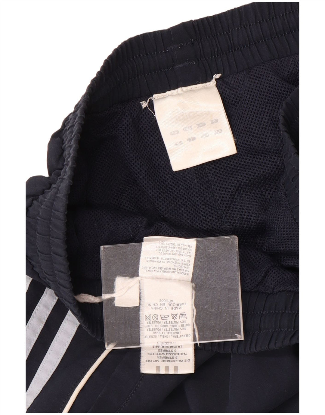 Adidas Herren-Sportshorts, groß, marineblau, Polyester