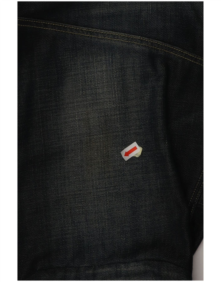 G-STAR Herren 3301 Latzhose, gerade Jeans, W31, L32, Blau, Baumwolle