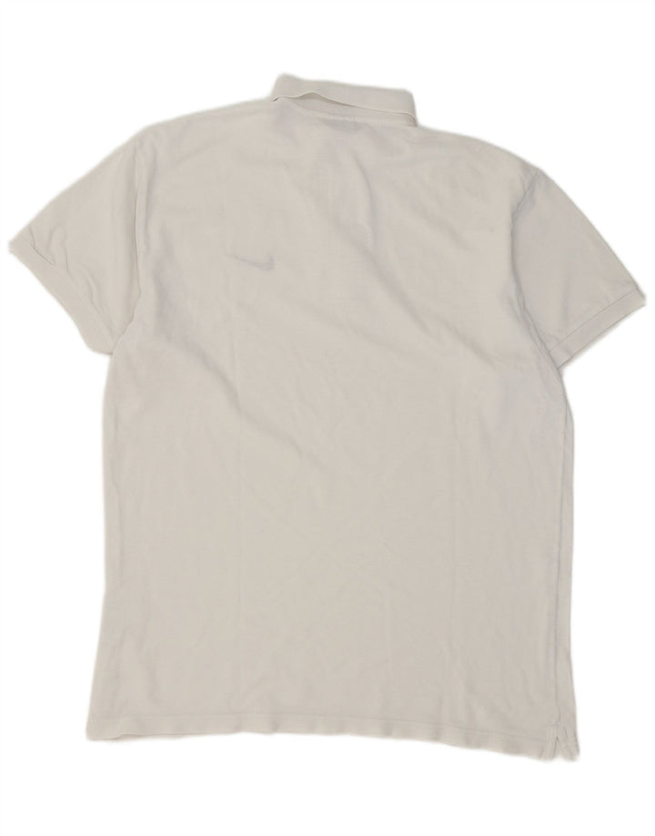Nike Herren-Poloshirt, mittelweiße Baumwolle