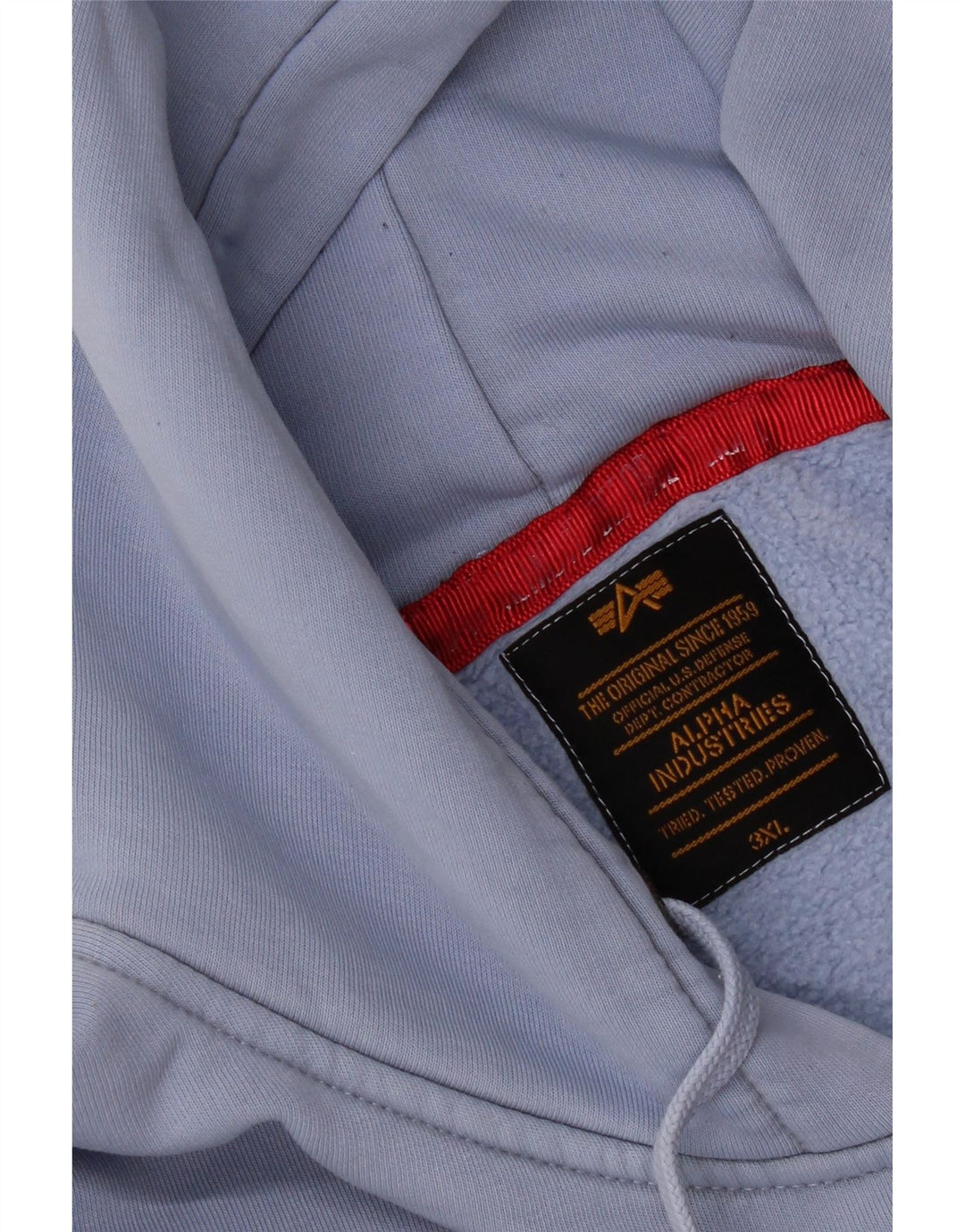 Alpha Industries Herren Kapuzenpullover 3XL Blau