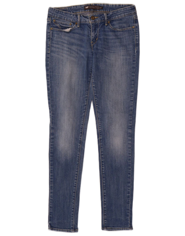 Levi's Damen Slight Curve Skinny Jeans US 6 Medium W28 L30 Blau