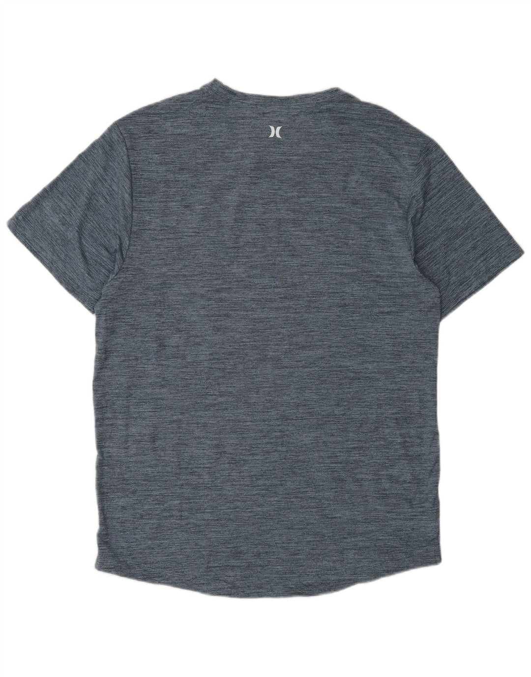 Hurley Herren-T-Shirt mit Grafik, Mittelgroßes Marineblau meliertes Polyester