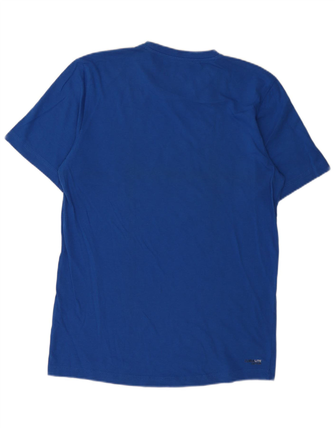 Adidas Herren Grafik T-Shirt Top Mittelblau