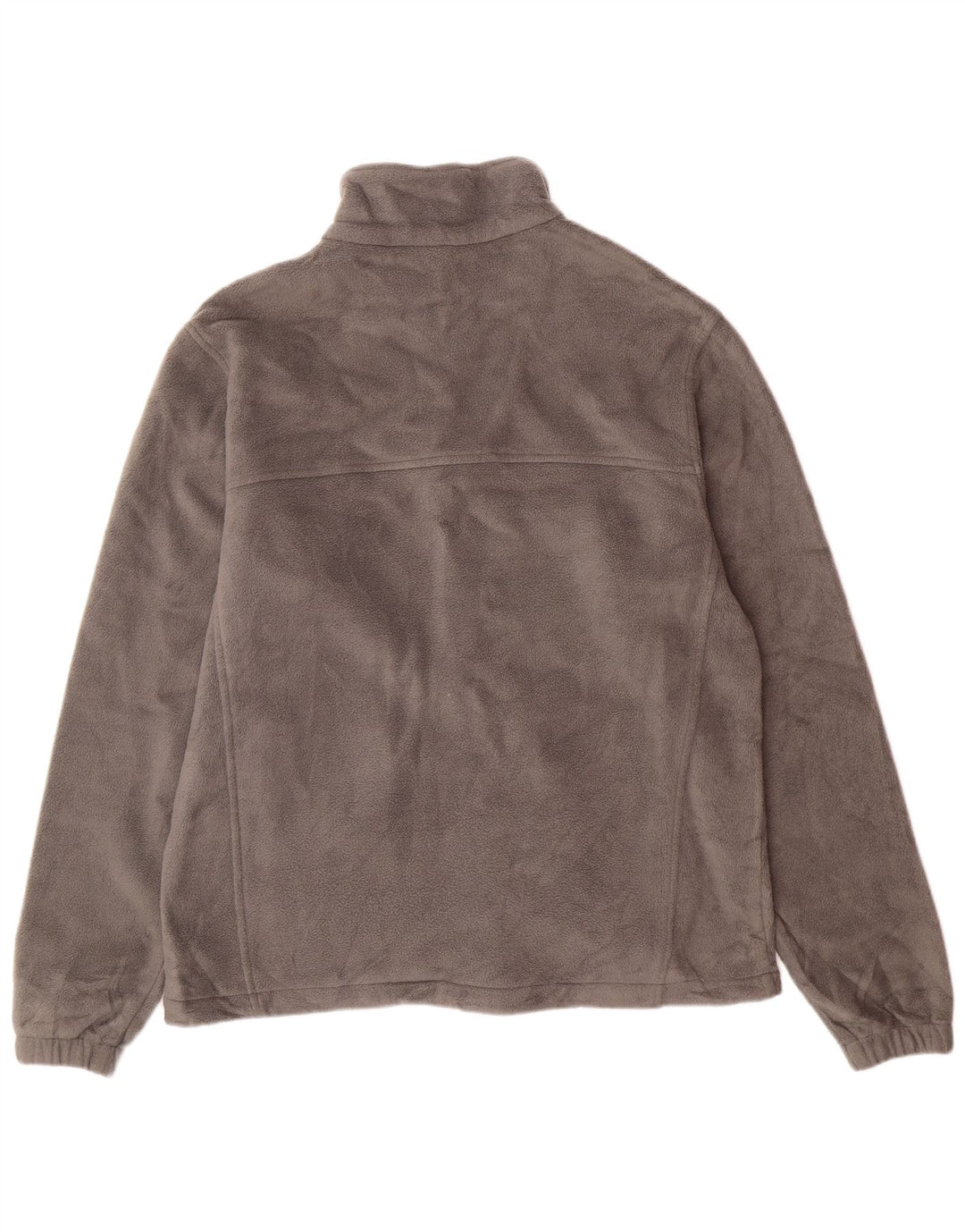 COLUMBIA Herren Fleecejacke UK 40 Large Grau Polyester