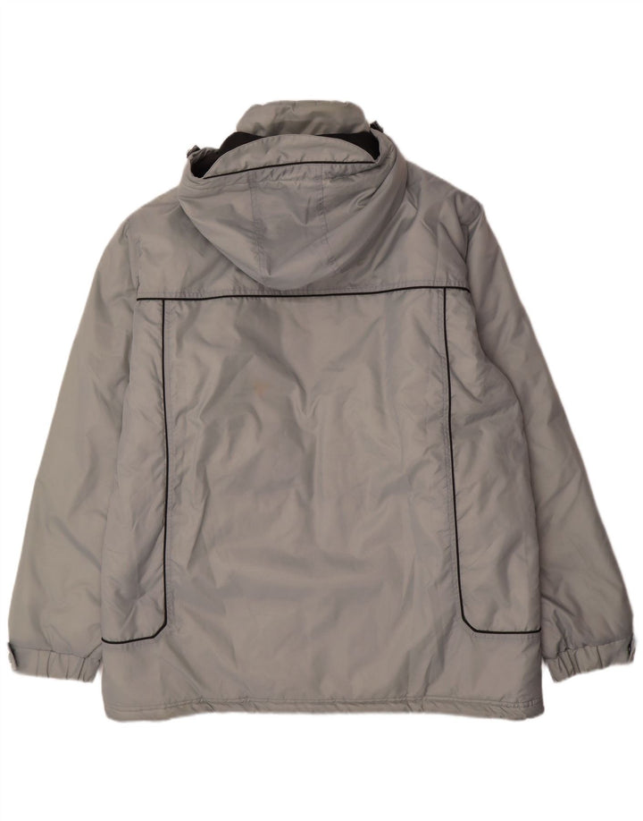 CHAMPION Wattierte Herrenjacke mit Kapuze, UK 42 XL, Blau, Polyamid