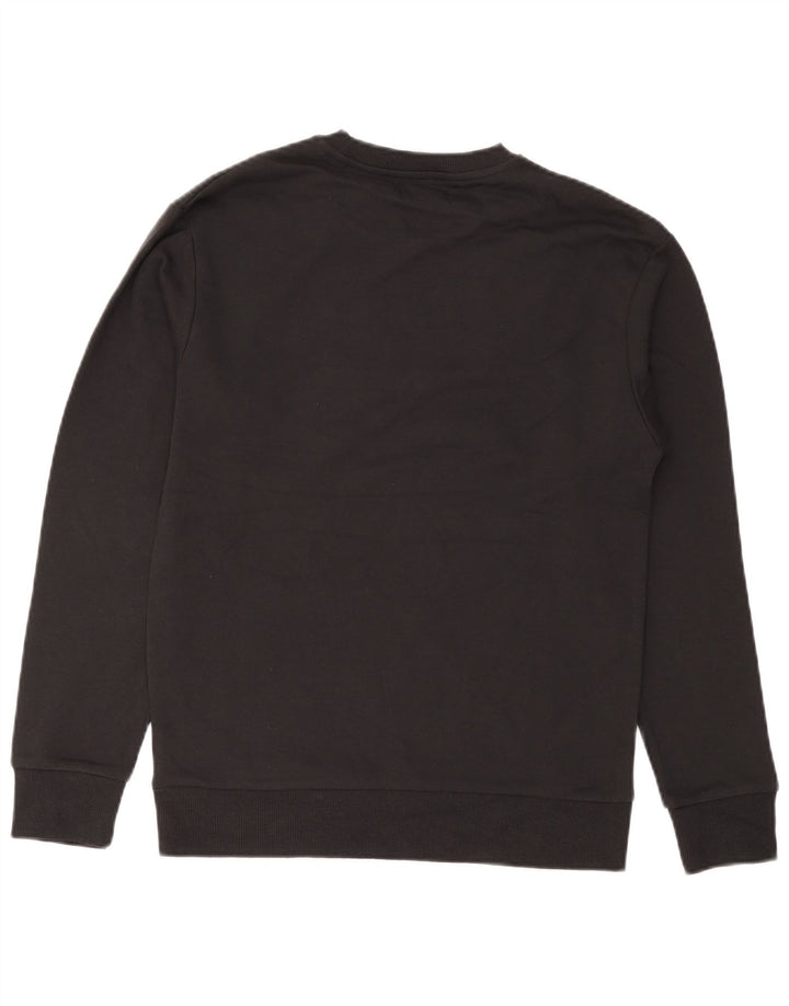 Jack & Jones Herren-Sweatshirt mit Grafik, mittelgraue Baumwolle