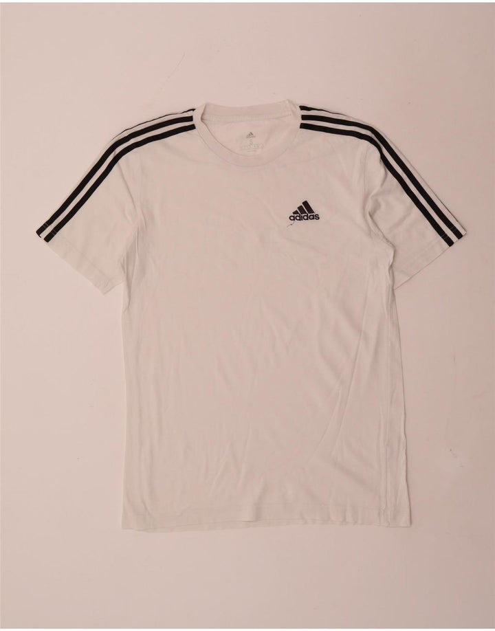 Adidas Herren T-Shirt Top Small Weiß