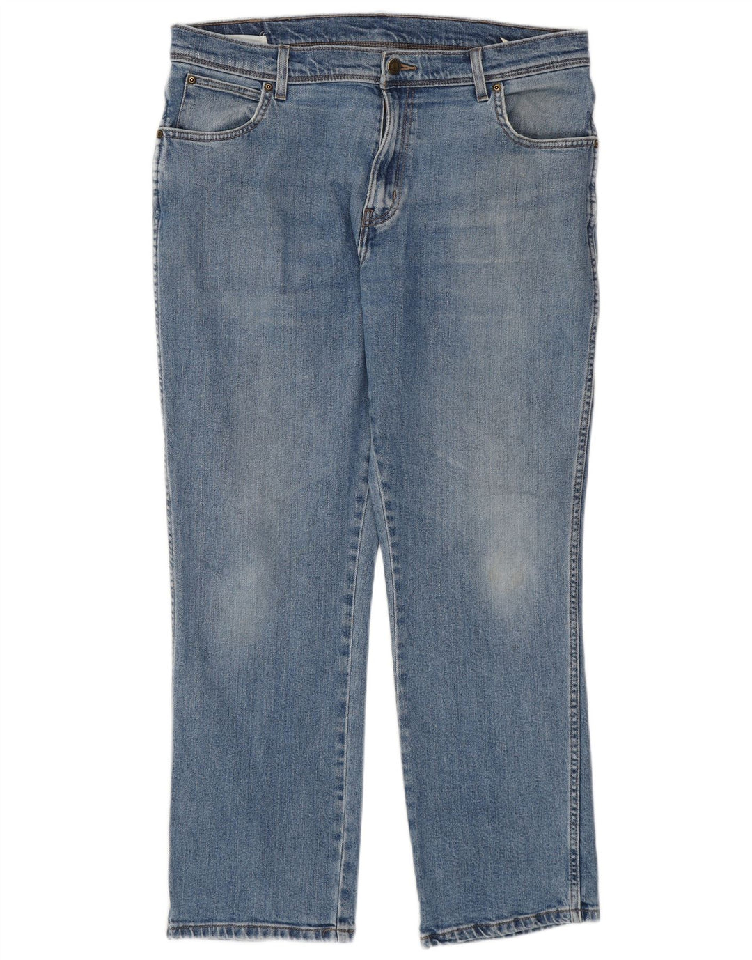 Wrangler Herren-Jeans mit normaler Passform, gerade Passform, W36, L30, Blau, Baumwolle