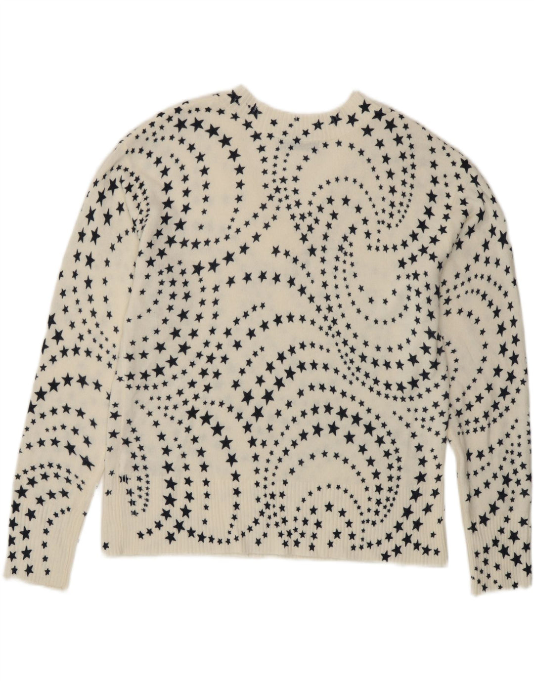 Marks & Spencer Damen-Pullover mit V-Ausschnitt, Gr. 14, Größe L, Weiß