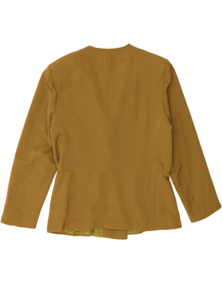 ANDREA MARE Womens Double Breasted Blazer Jacket IT 48 XL Green Polyester Vintage Andrea Mare and Second-Hand Andrea Mare from Messina Hembry 