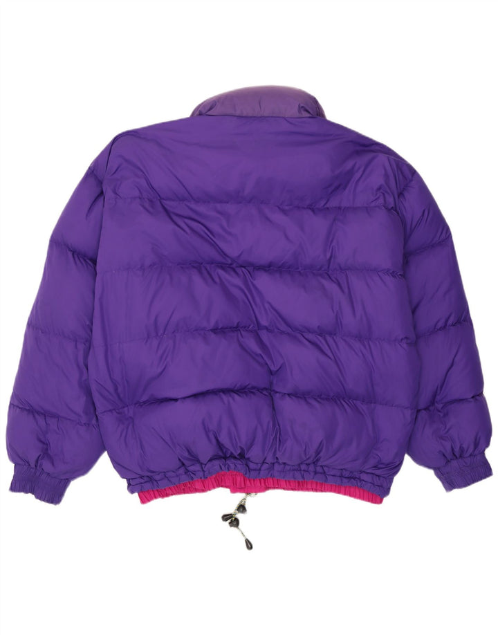 Norwegen Herren-Skijacke mit Kapuze, wendbar, UK 38, mittelrosa, Farbblock