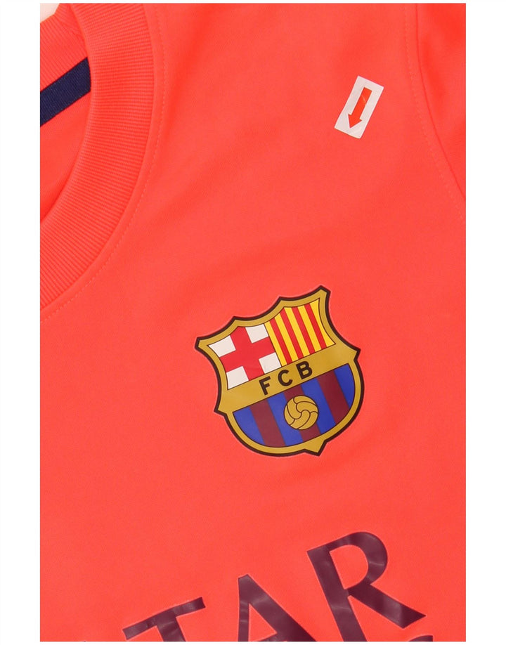 NIKE Barcelona Graphic T-Shirt für Jungen, 10–11 Jahre, mittelorange