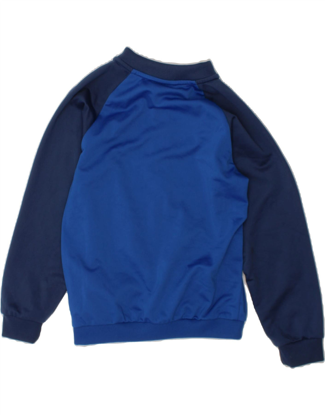 PUMA Boys Graphic Tracksuit Top Jacket 3-4 Years Blue Colourblock Vintage Puma and Second-Hand Puma from Messina Hembry 